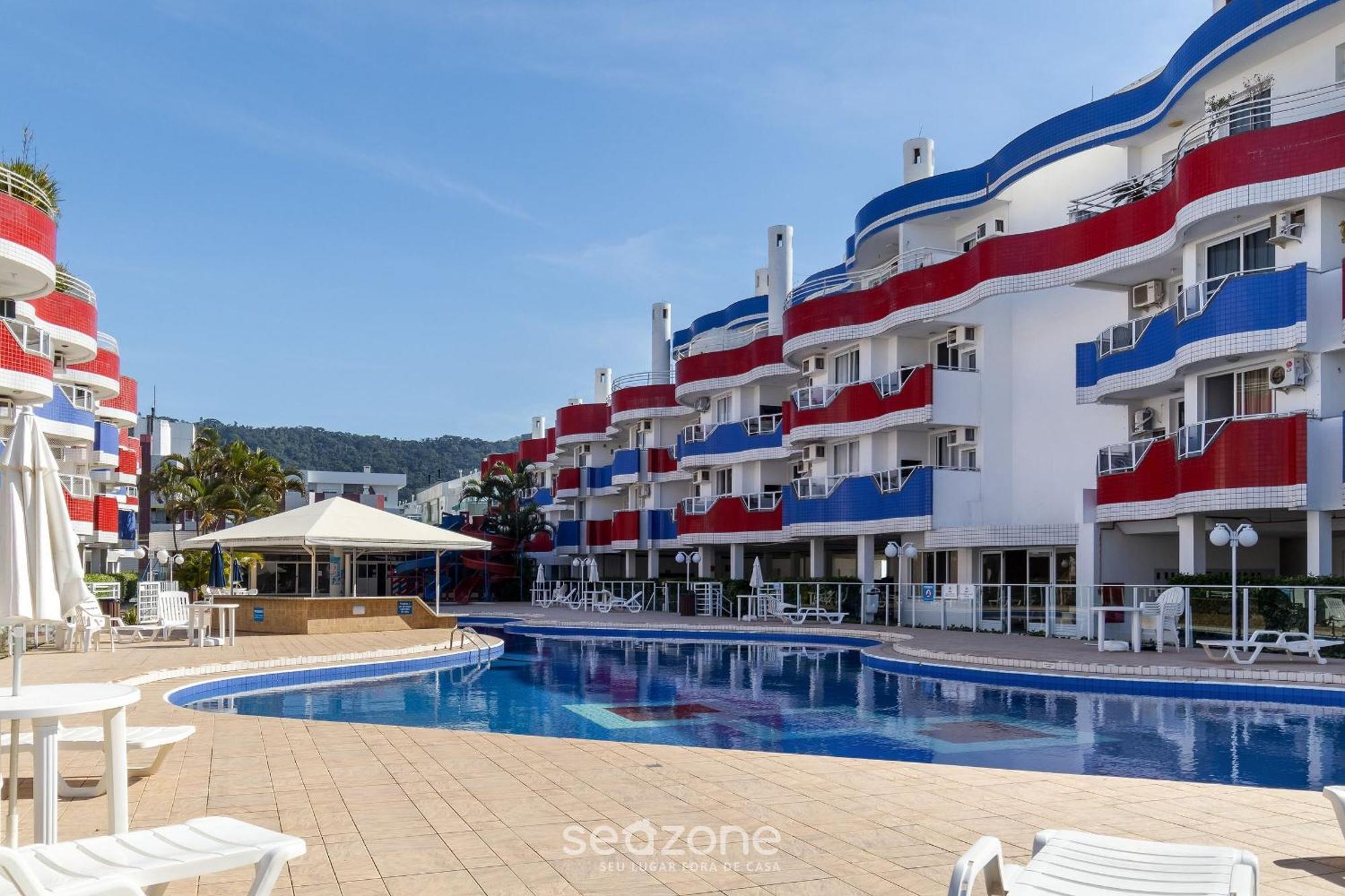 Apto C/ Varanda Em Condominio Pe Na Areia Iho127 Florianópolis Exterior foto